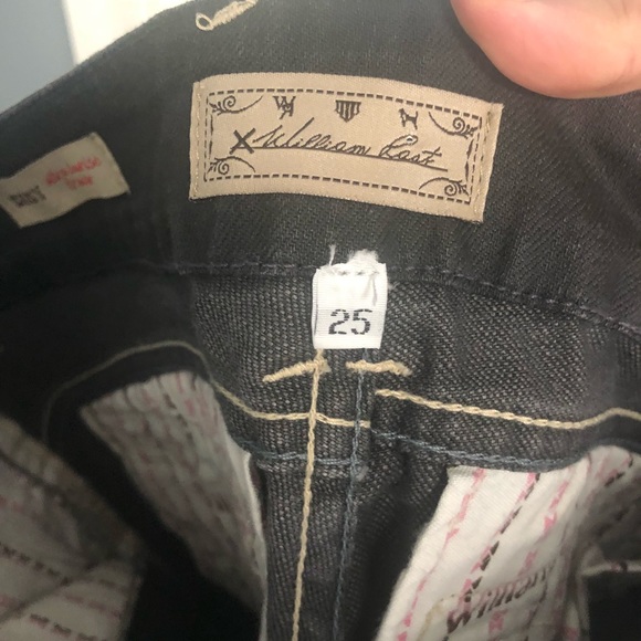 William Rast NWOT ultra low rise jeans size 25 - Picture 4 of 7